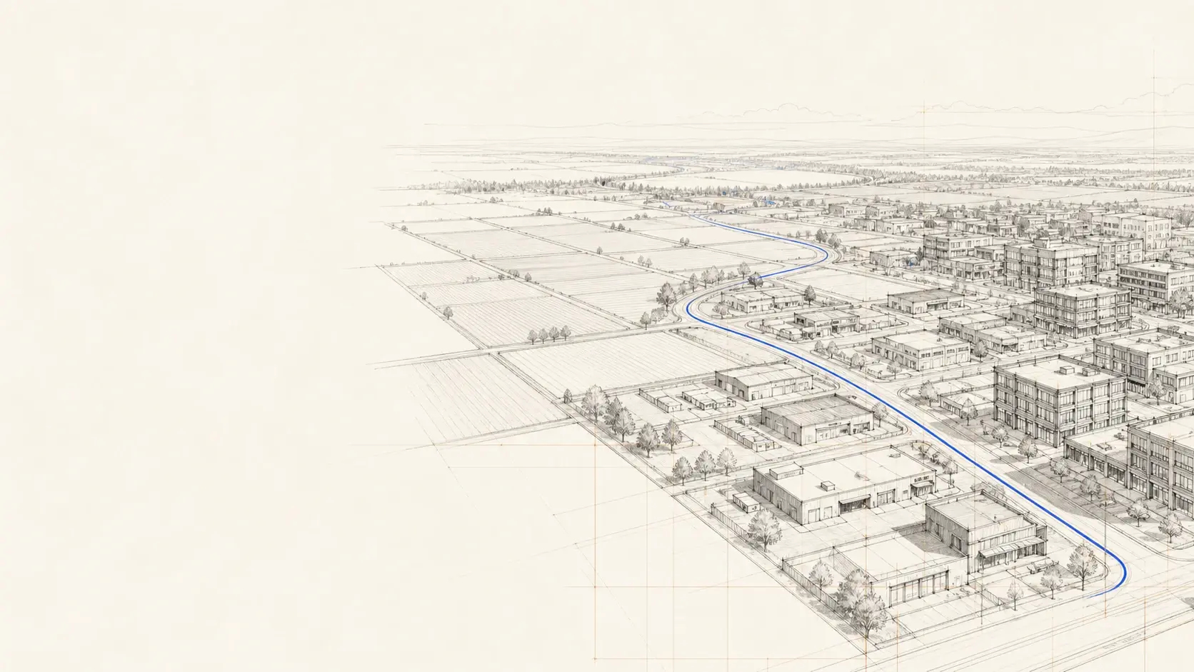 Conceptual architectural illustration for the Langley service market