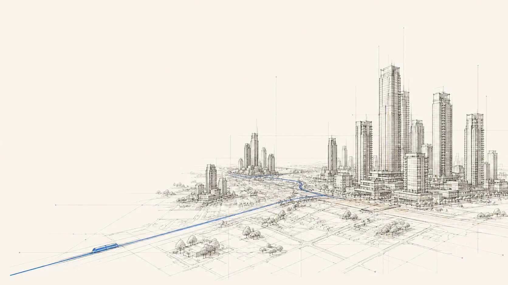 Conceptual architectural illustration for the Surrey service market